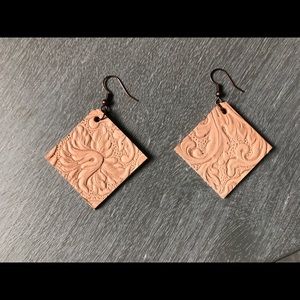Leather Handmade Earrings